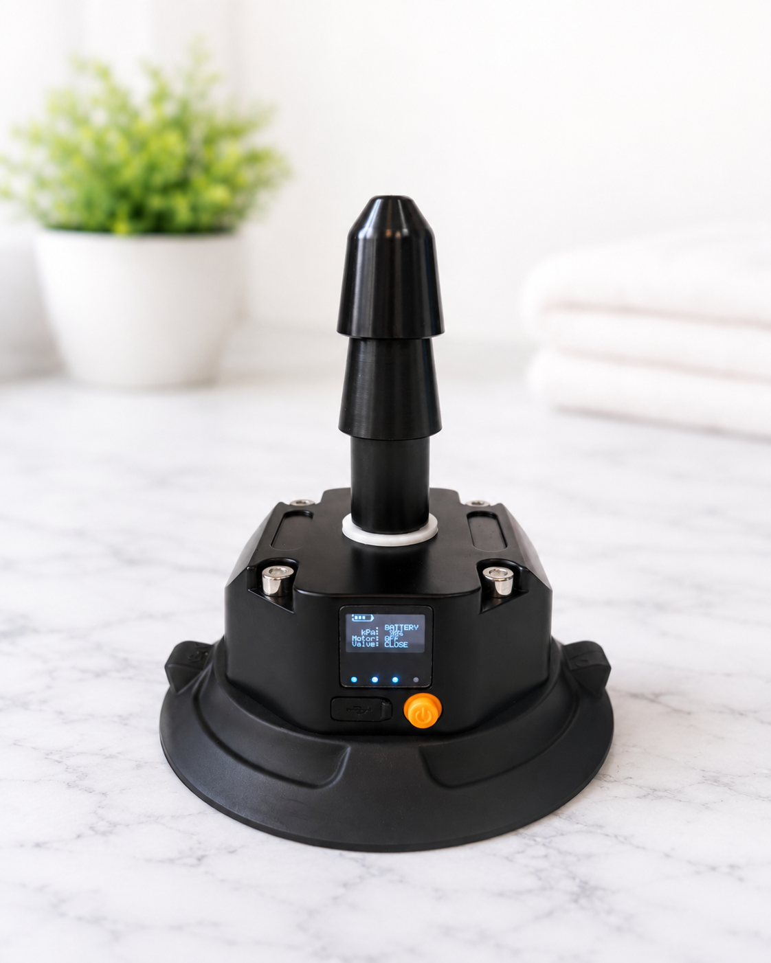 The Apex Mobile Fix | Smart-Vacuum Bondage Anchor | 75kg Load | IP56 Waterproof