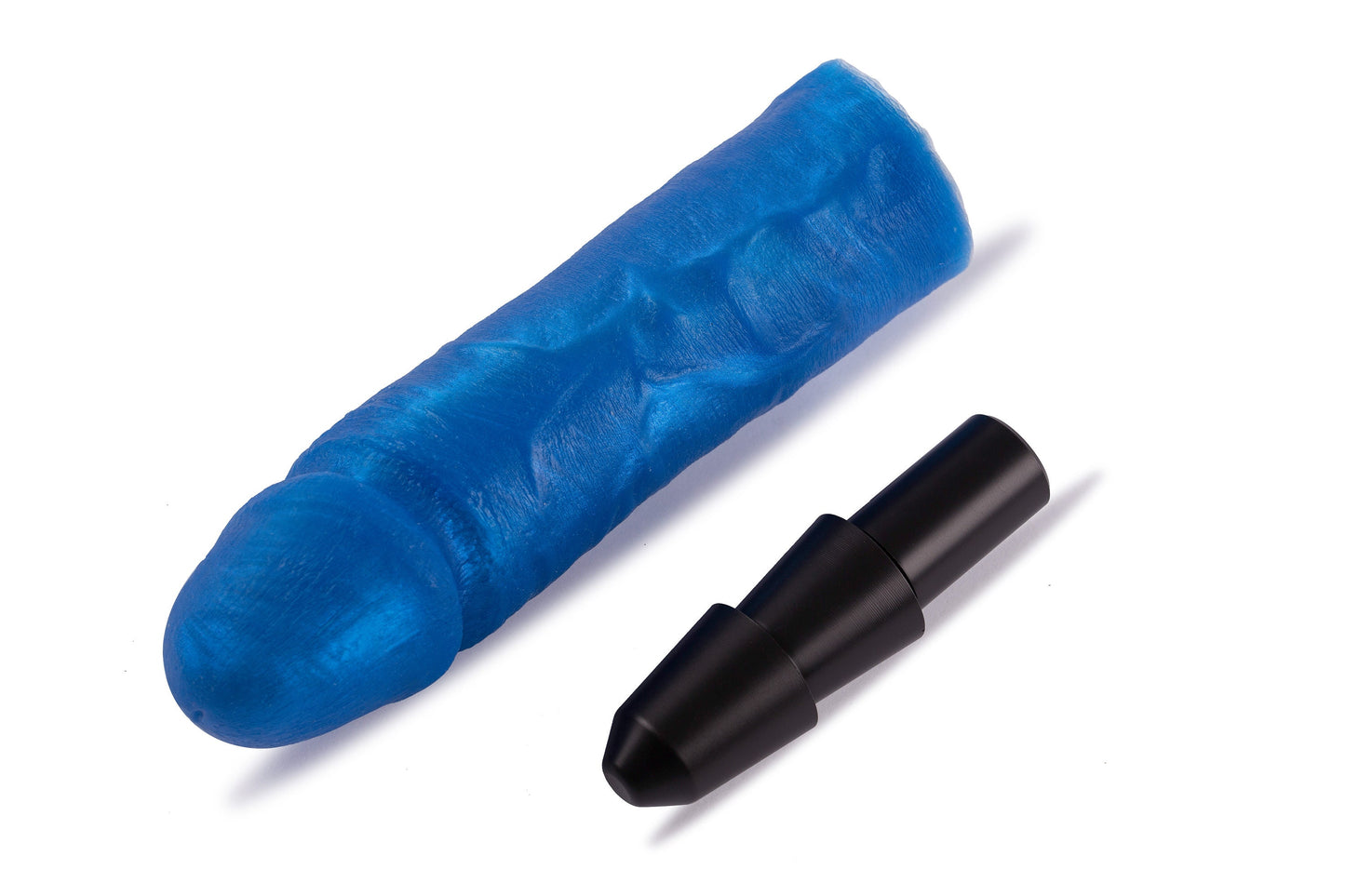 Dildo and vac-u-Lock adapter for use with sex machine