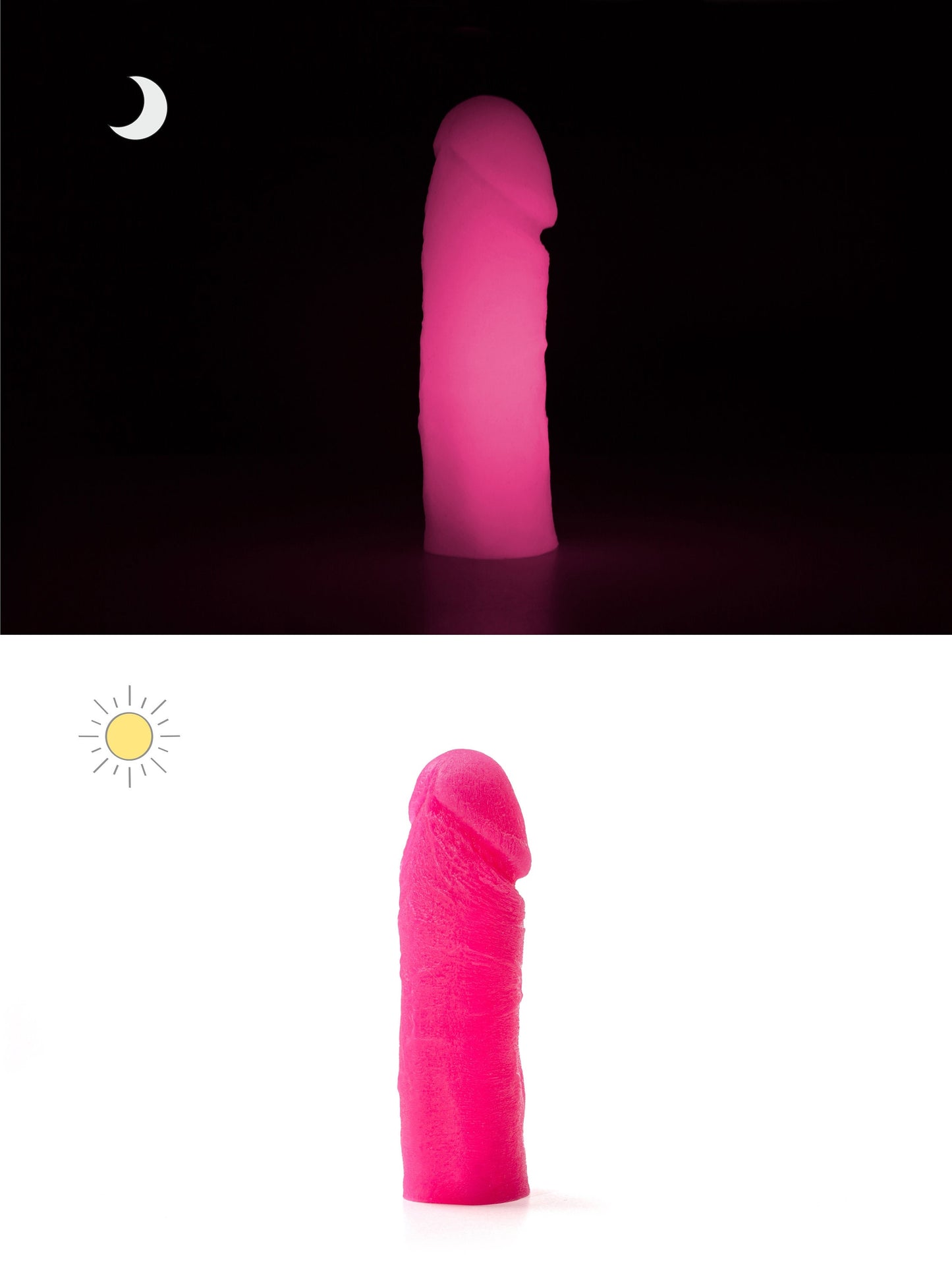 Reciprocating Saw Adapter With 6 inch Pink Glow In The Dark Vac-u-Lock Dildo(RSA adapter+Dildo)
