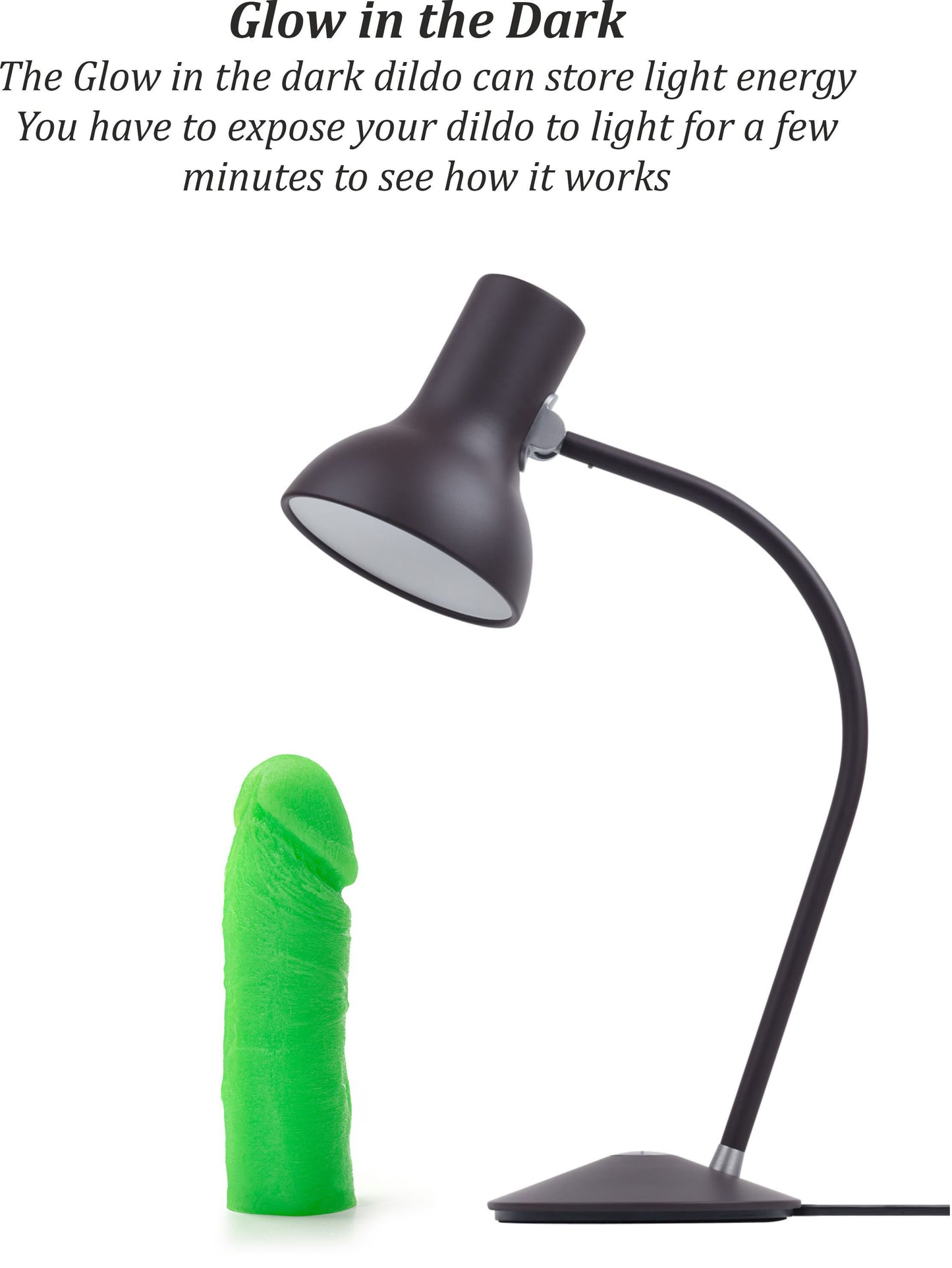 Reciprocating Saw Adapter With 6 inch Green Glow In The Dark Vac-u-Lock Dildo(RSA adapter+Dildo)