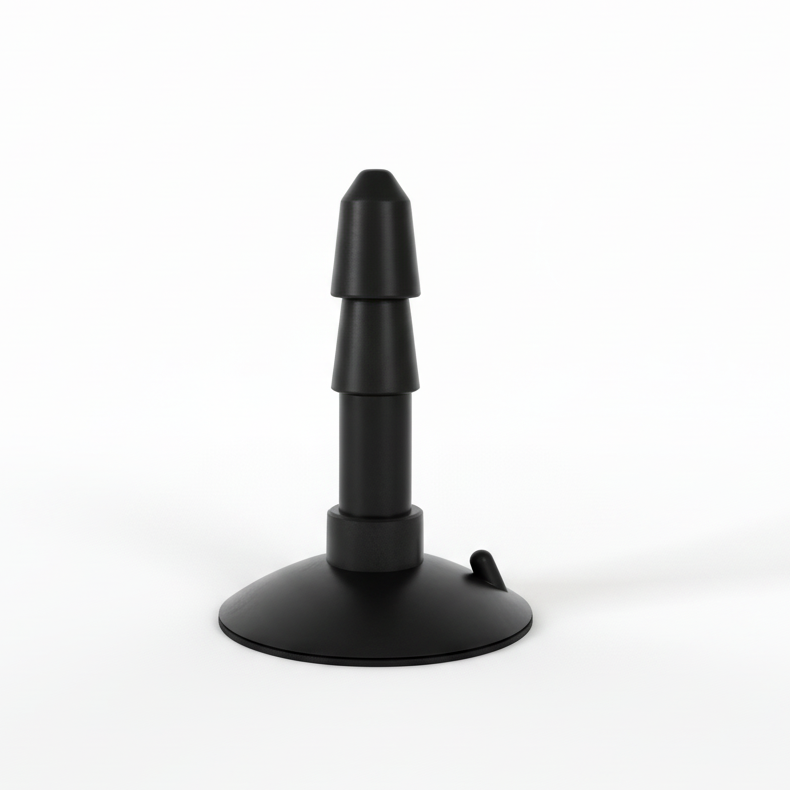 Vac-U-Lock Suction Cup Base | 110 lbs Pull Force | Hands-Free Sex Machine Mount